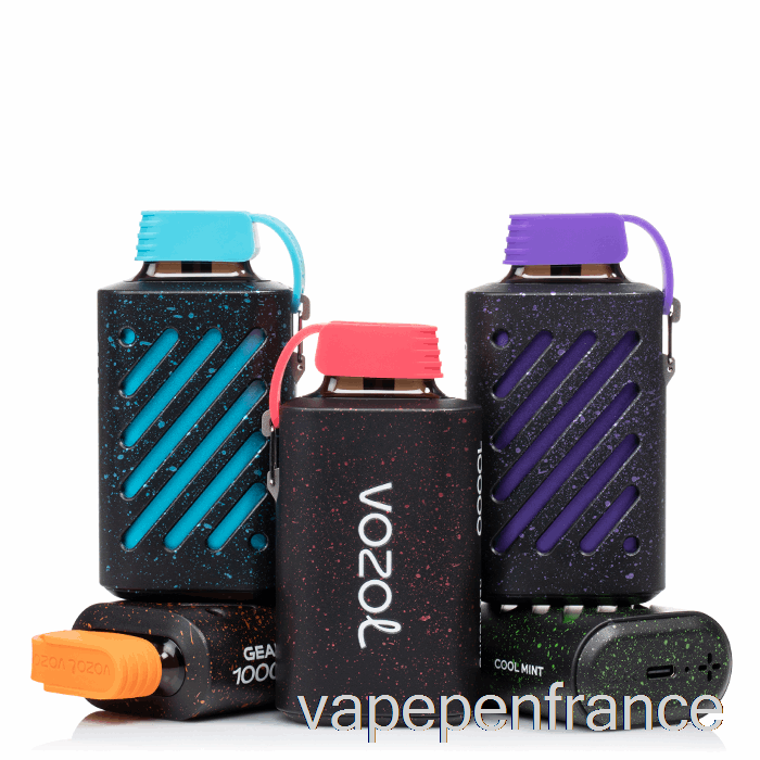 Vozol Gear 10000 Stylo Jetable Bleu Razz Ice Vape